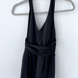 Satin Black Guess Romper
